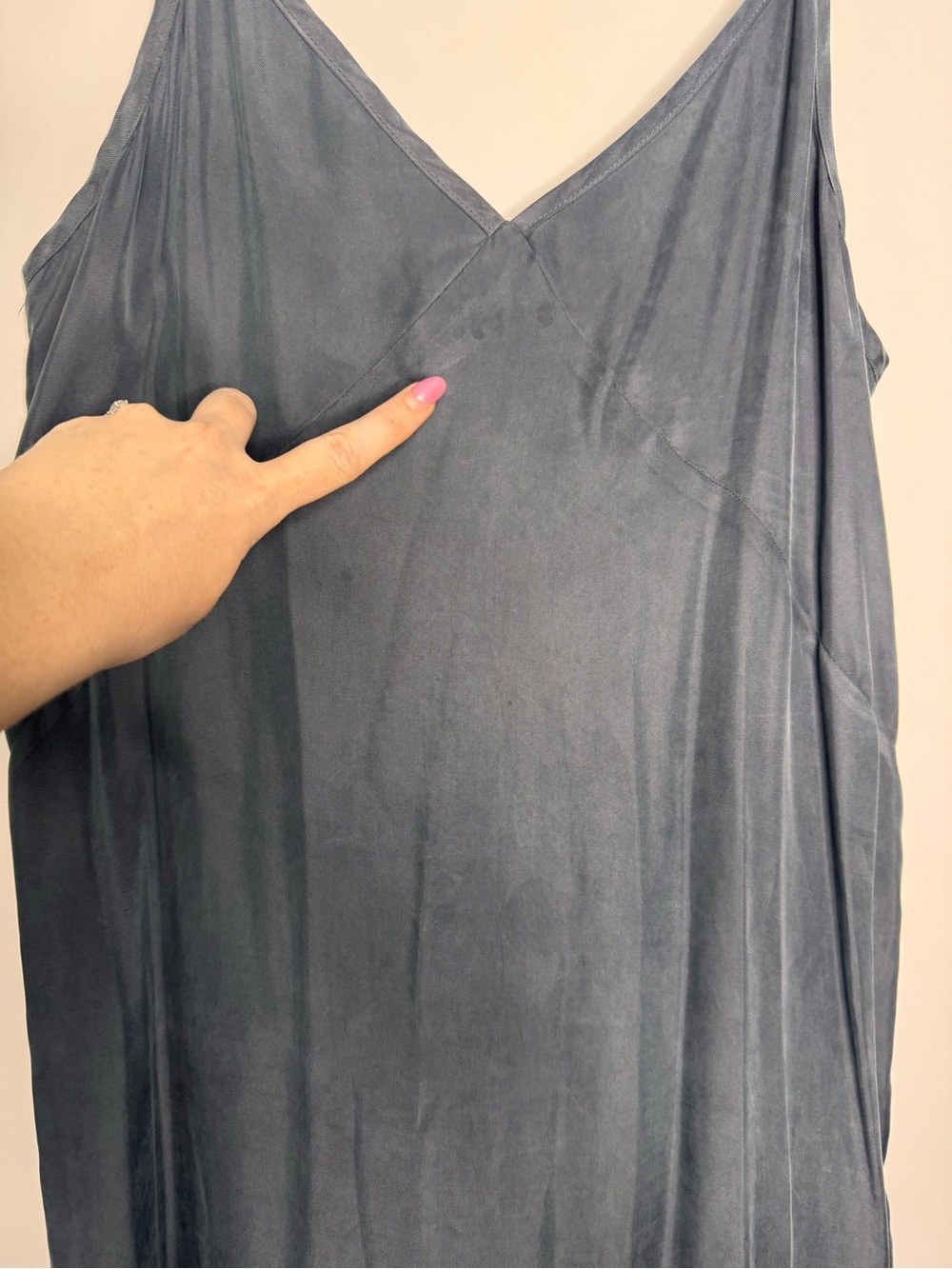Jenni Kayne Navy Riviera Maxi Slip Dress - Picture 6 of 8